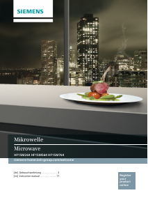 Handleiding Siemens HF15M264 Magnetron