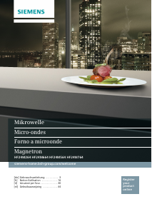 Handleiding Siemens HF24M564 Magnetron