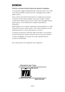Használati útmutató Siemens HB230521 Kemence