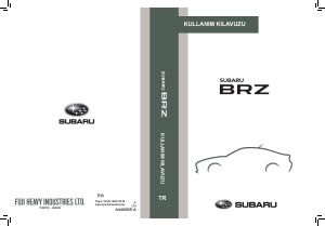 Kullanım kılavuzu Subaru BRZ (2012)