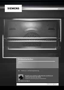 Bedienungsanleitung Siemens HB278A0S0 Backofen