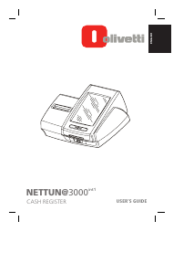 Handleiding Olivetti Nettun 3000 Kassasysteem