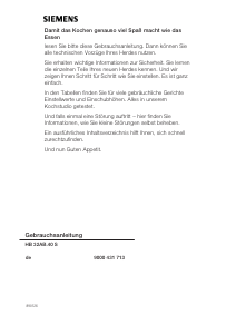 Használati útmutató Siemens HB32AB240S Kemence