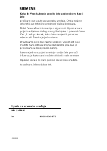 Használati útmutató Siemens HB33AB650 Kemence