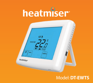 Manual Heatmiser DT-EWTS Thermostat