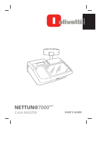 Handleiding Olivetti Nettun 7000 Kassasysteem