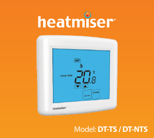 Handleiding Heatmiser DT-NTS Thermostaat