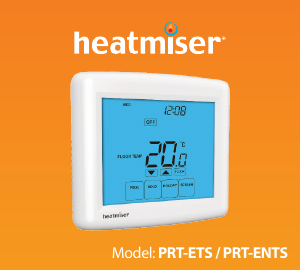 Handleiding Heatmiser PRT-ENTS Thermostaat