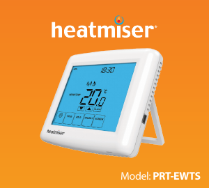 Handleiding Heatmiser PRT-EWTS Thermostaat