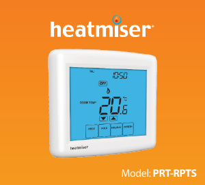 Bruksanvisning Heatmiser PRT-RPTS Thermostat