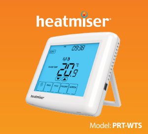 Handleiding Heatmiser PRT-WTS Thermostaat