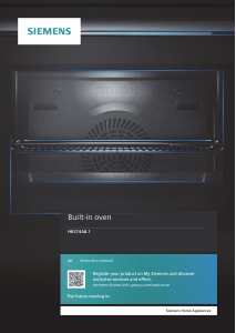 Manual Siemens HB574ABR1 Oven
