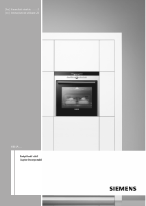 Használati útmutató Siemens HB64AB557F Kemence