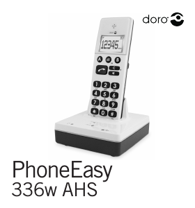Handleiding Doro PhoneEasy 336w AHS Draadloze telefoon