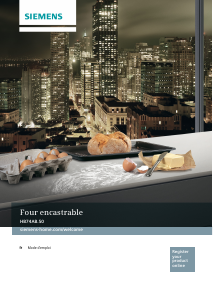 Mode d’emploi Siemens HB74AB550 Four