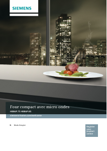 Mode d’emploi Siemens HB86P575 Four