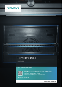 Manual de uso Siemens HM676G0S6 Horno