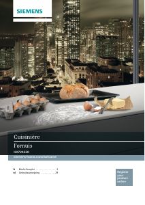 Mode d’emploi Siemens HA724220 Cuisinière