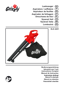 Manuale Grizzly ELS 2201 Soffiatore