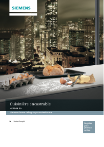 Mode d’emploi Siemens HE73GB550 Cuisinière
