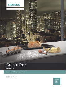 Mode d’emploi Siemens HK9R3A220 Cuisinière