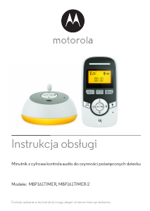 Instrukcja Motorola MBP161TIMER-2 Niania elektroniczna