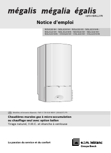 Mode d’emploi e.l.m. leblanc NGLA24-5H Chaudière à gaz