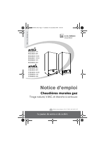 Mode d’emploi e.l.m. leblanc NGLM23-2H acleis Chaudière à gaz