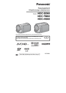 Kasutusjuhend Panasonic HDC-HS60 Videokaamera