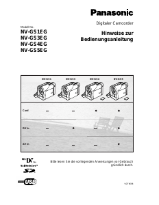 Bedienungsanleitung Panasonic NV-GS1EG Camcorder