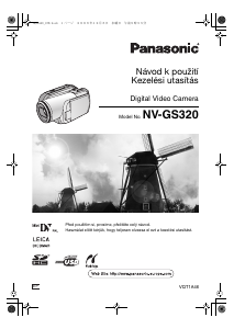 Használati útmutató Panasonic NV-GS320 Videokamera