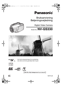 Brugsanvisning Panasonic NV-GS330 Videokamera