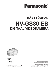 Käyttöohje Panasonic NV-GS80E Kameranauhuri