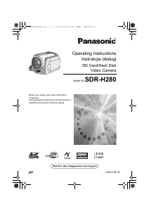 Instrukcja Panasonic SDR-H280 Kamera