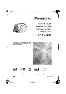 Manuál Panasonic SDR-H280 Videokamera