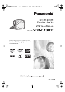 Manuál Panasonic VDR-D150 Videokamera