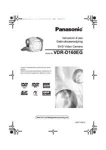 Manuale Panasonic VDR-D160EG Videocamera