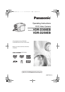 Handleiding Panasonic VDR-D250E Camcorder