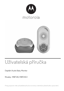 Manuál Motorola MBP140 Chůvička