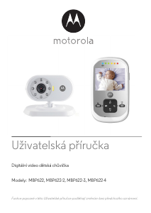 Manuál Motorola MBP622-3 Chůvička