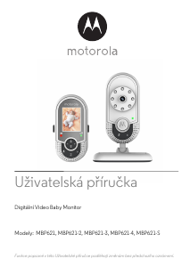 Manuál Motorola MBP621-2 Chůvička