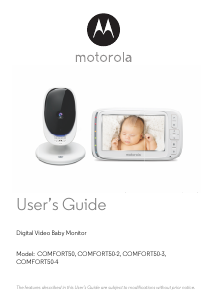 Handleiding Motorola COMFORT50 Babyfoon