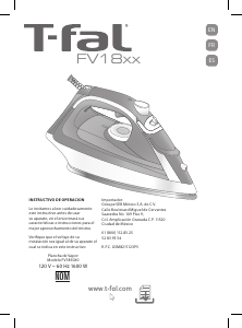 Manual de uso Tefal FV1850X0 Plancha