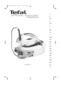 Manuale Tefal GV5140E0 Opticord Ferro da stiro