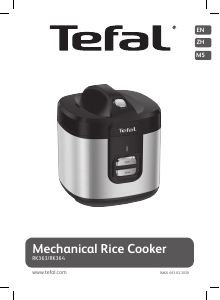 Manual Tefal RK364A65 Rice Cooker