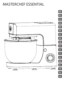 Rokasgrāmata Tefal QB15E838 Masterchef Essential Stacionārs mikseris