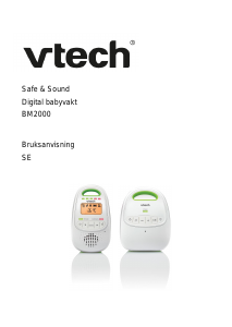 Bruksanvisning Vtech BM2000 Babyvakt