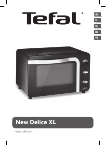 Manual Tefal OF285865 New Delice XL Forno