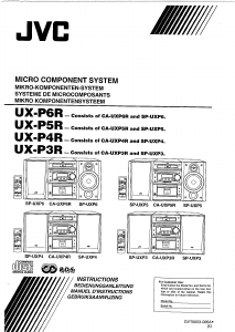 Handleiding JVC UX-P3R Stereoset