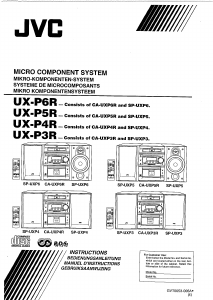 Handleiding JVC UX-P6R Stereoset